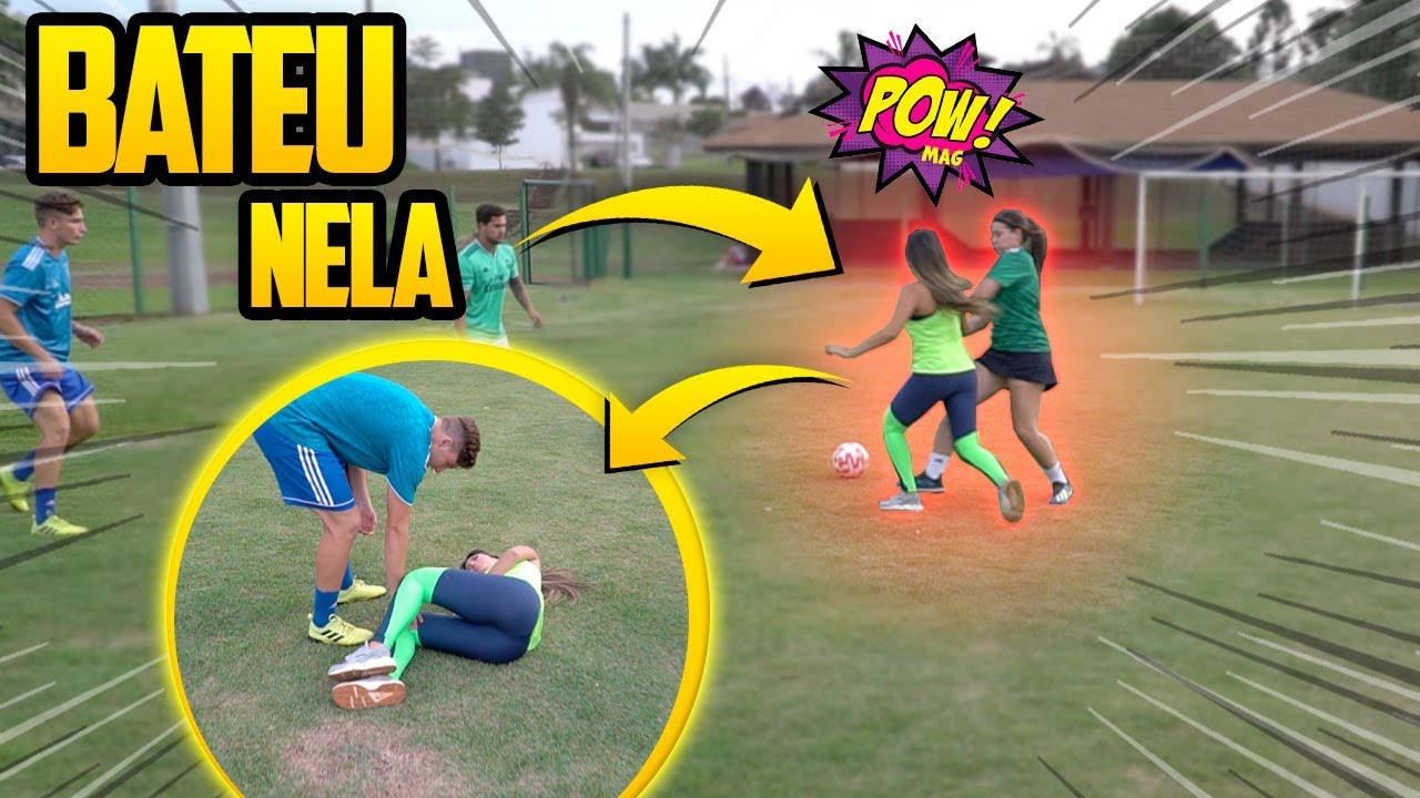 ELA BATEU NA RAFFA DURANTE O FUTEBOL E DEU BRIGA!!