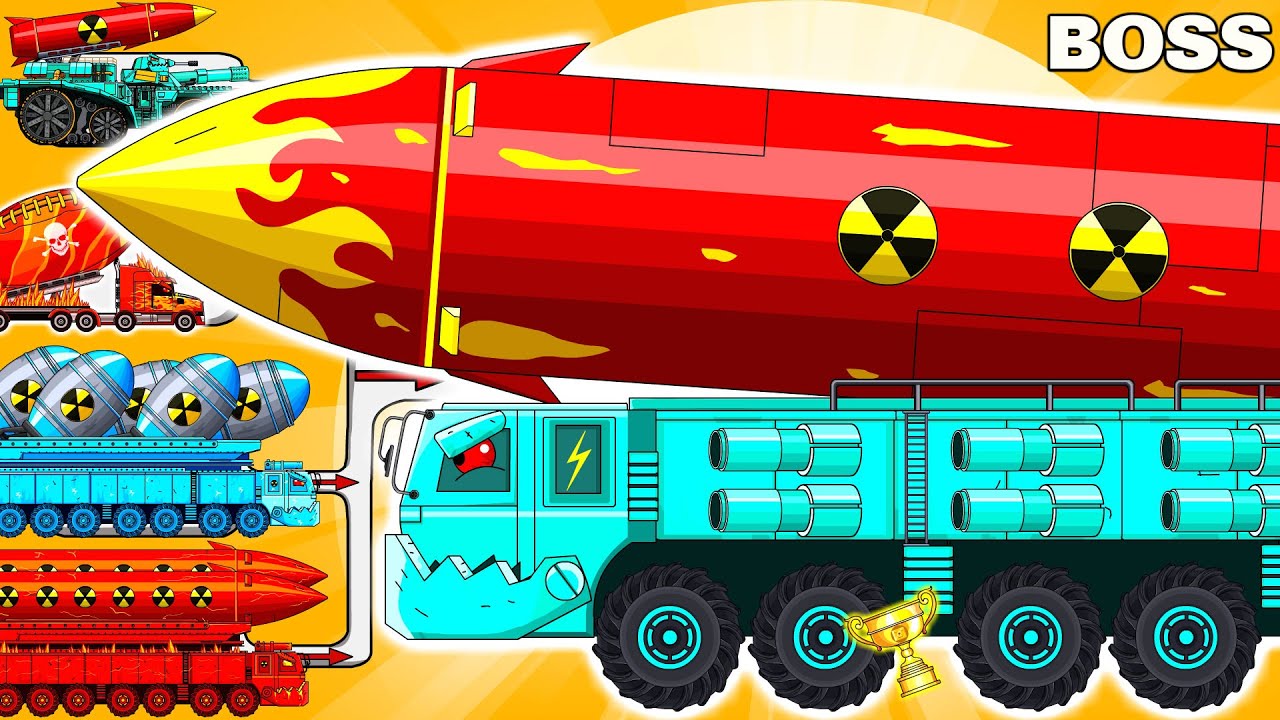 WHO WILL WIN? THE MOST EPIC MATCH OF Container MZKT ROCKET vs MEGA Tank