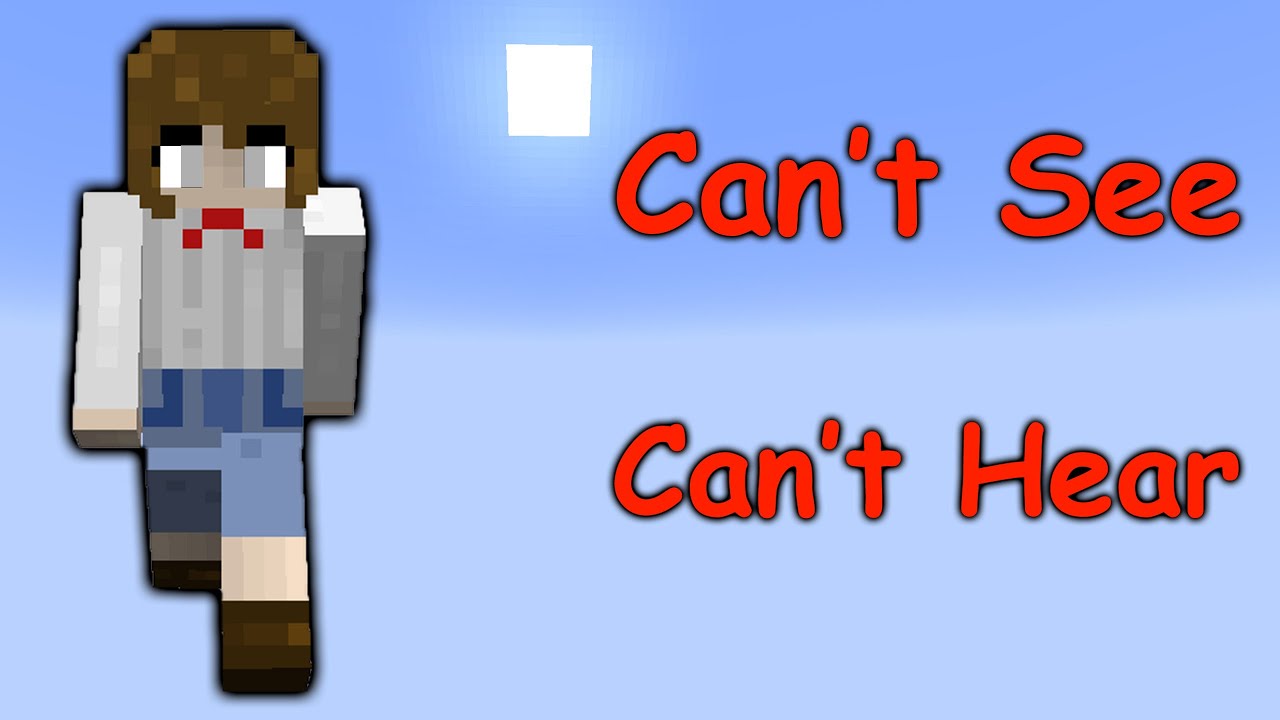 Сможете ли вы пройти Minecraft, играя за Хелен Келлер?