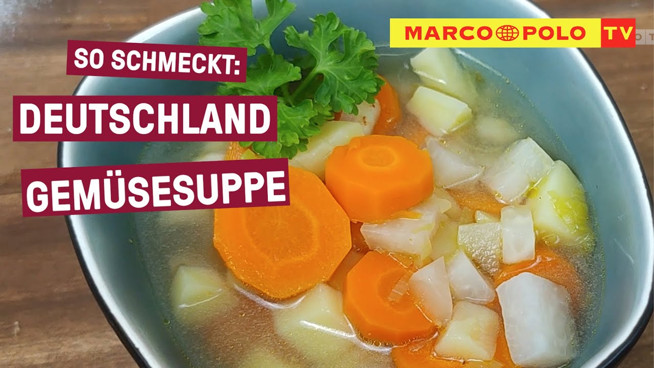 Gem&uuml;sesuppe das 4-Zutaten-Rezept  -  einfach, lecker & schnell | Marco Polo TV