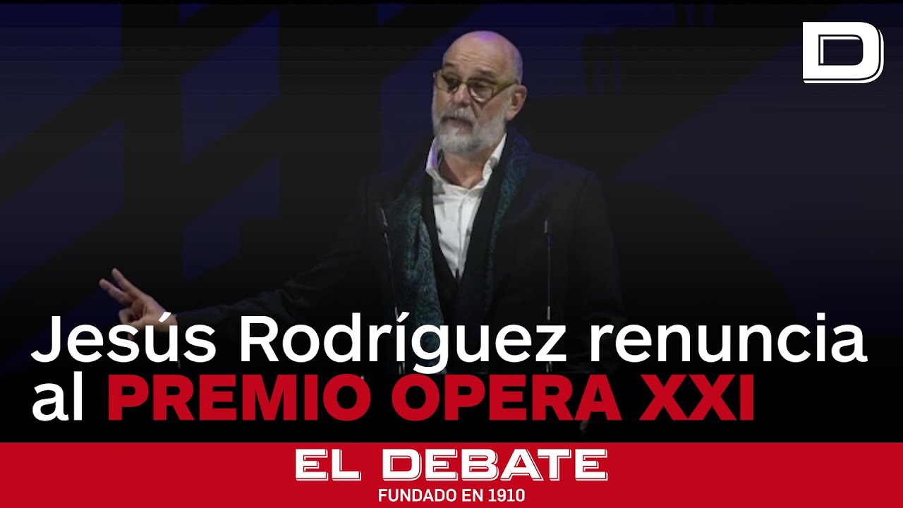 Juan Jesús Rodríguez rechaza el premio al Mejor Cantante español