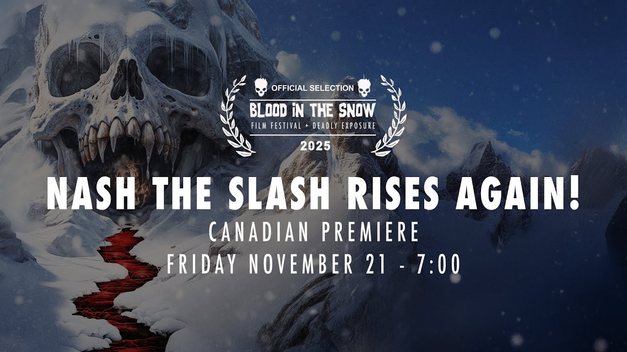 Nash the Slash Rises Again! - trailer (Blood in the Snow Film Festival 2025)