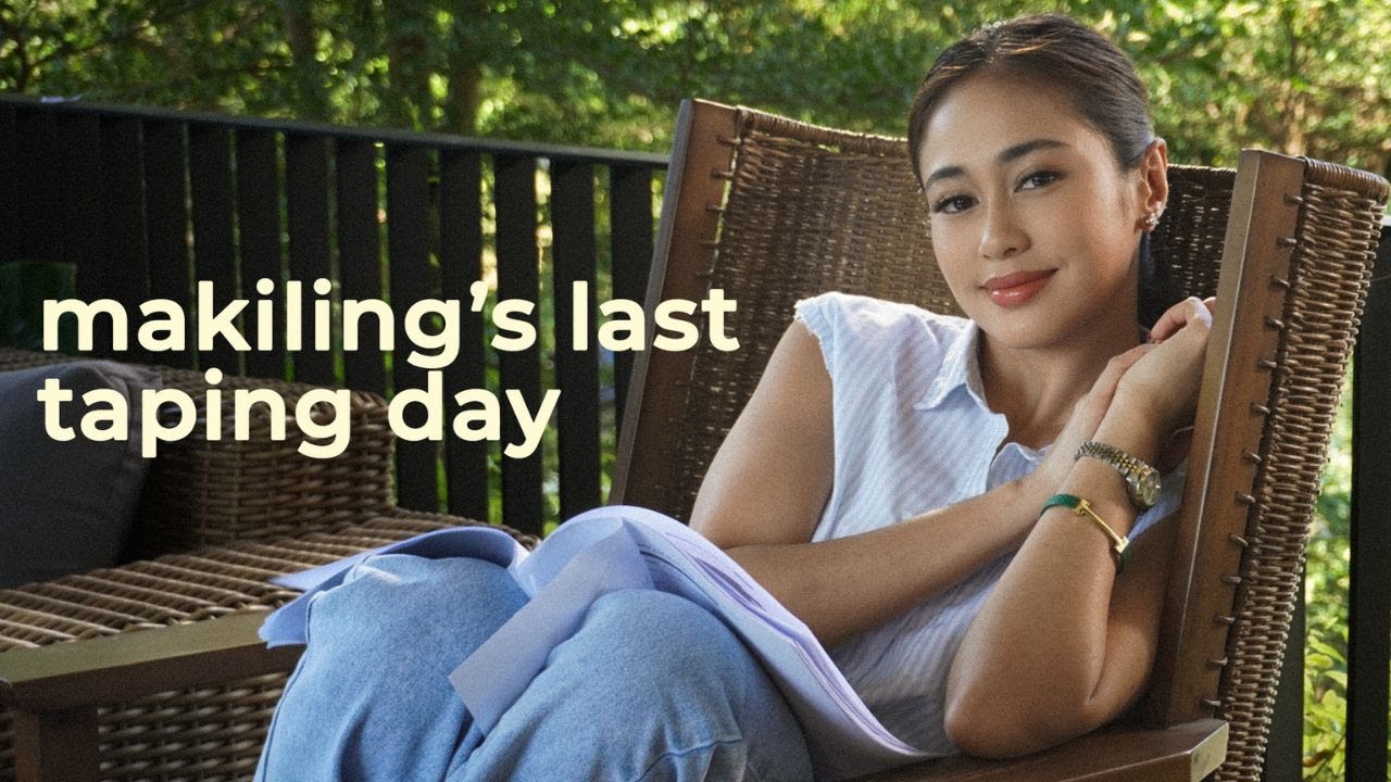 Makiling's Last Taping Day Vlog | Elle Villanueva