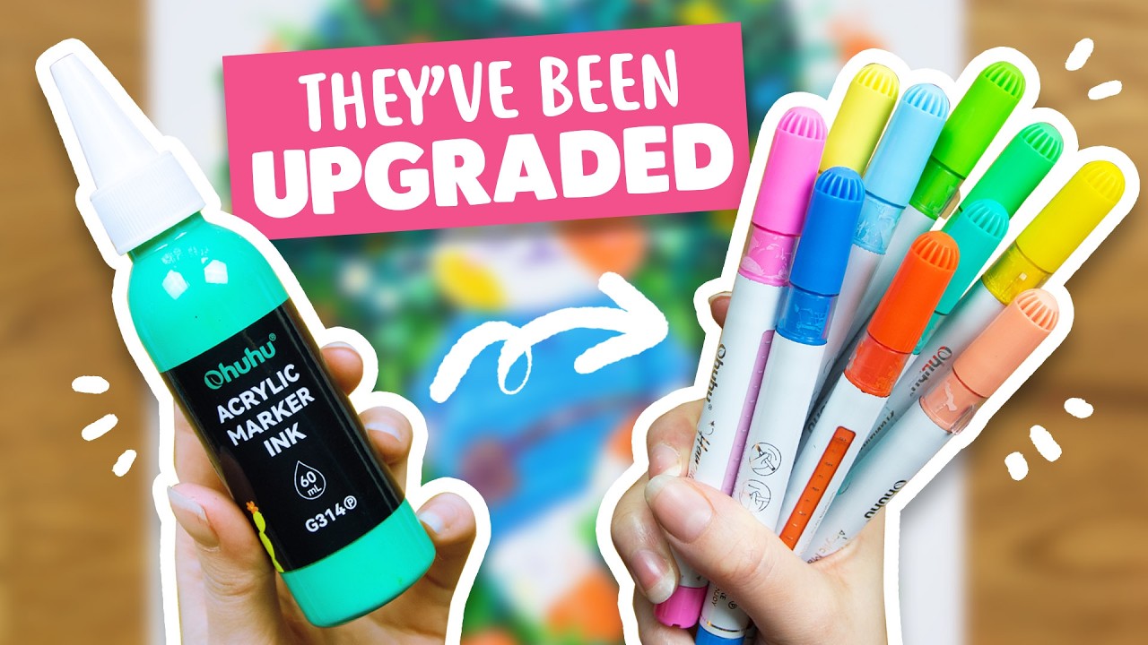 Новые и улучшенные маркеры для рисования??