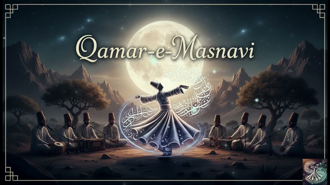 Qamar-e-Masnavi | Moon of Mystical Poetry | Soulful Sufi Qawwali | Spiritual & Poetic Journey