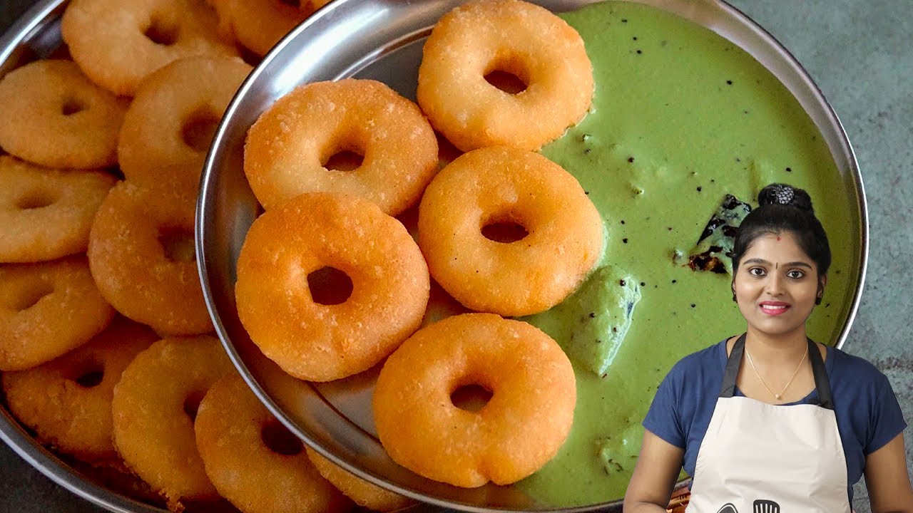 ஒரு கப் ரவ போதும், வேறேதும் தேவையில்லை, காலை உணவு தயார்👌| instant rava vada recipe | Evening Snacks