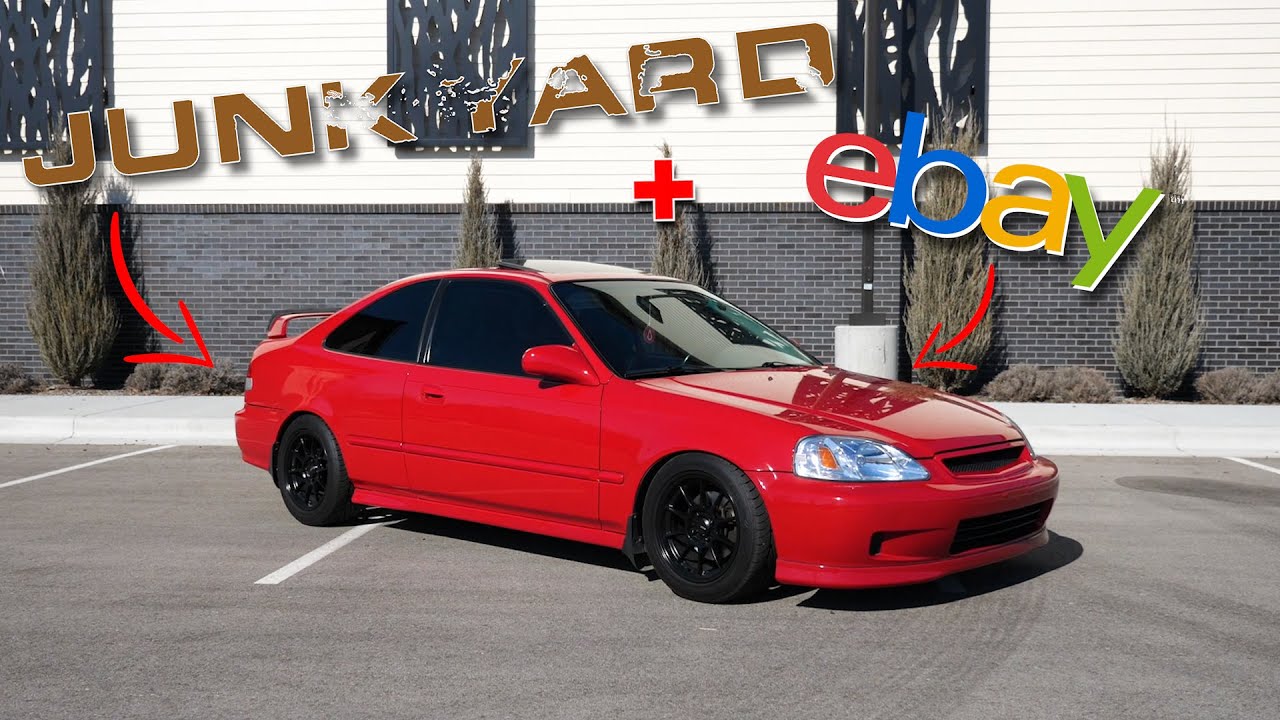 Все запчасти с разборки и eBay для моей «идеальной» Honda Civic