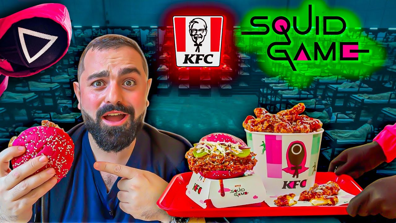 SQUID GAME menu v KFC!