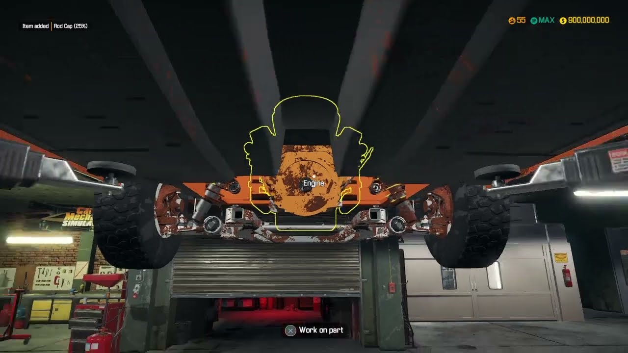 Car mechanic simulator original just working on a car ps4