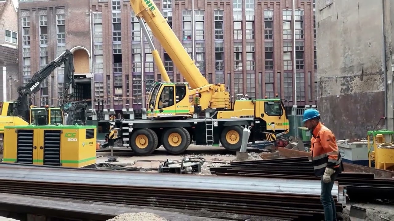 Naar het centrum van Amsterdam.