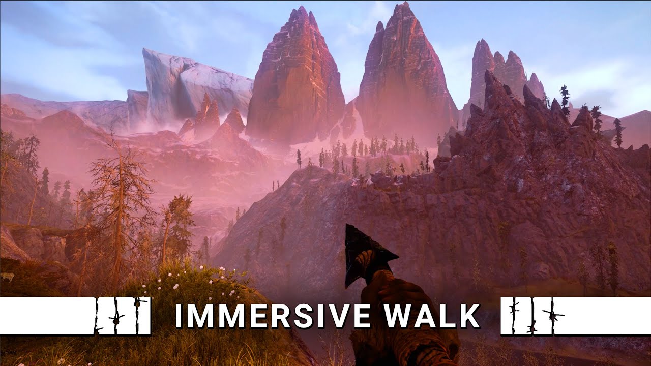 Far Cry Primal Epic Journey North – From Southern Wilds to Wenja Town (Great Cinematic Exploration)