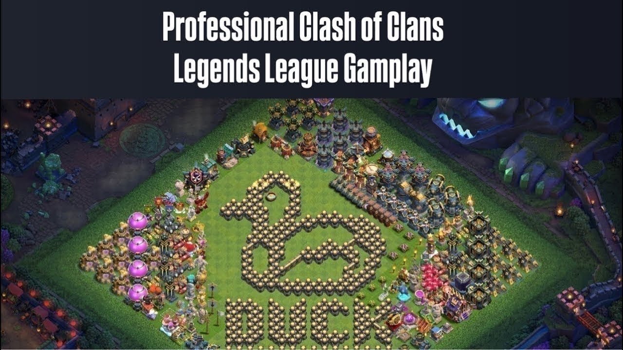 COC Global Legends Trophy Pushing Using Dragons and RC Charge - Day 18