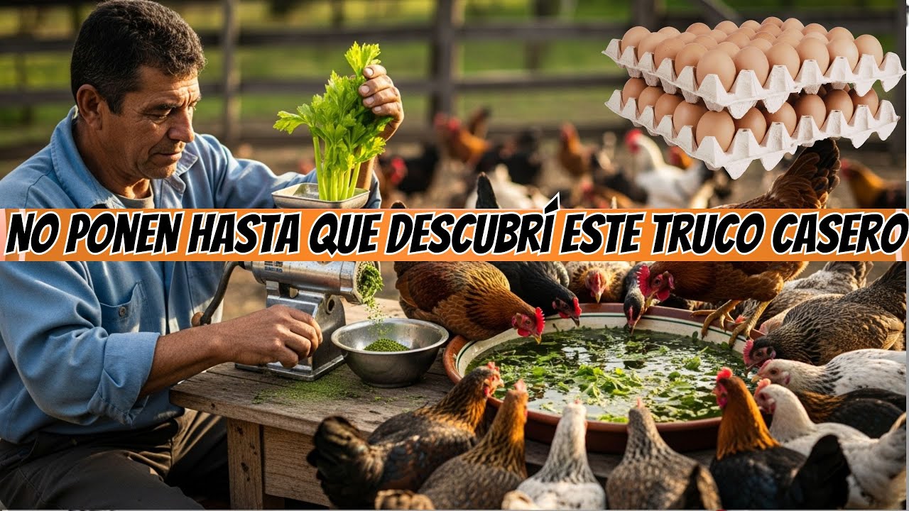Mis 10 Gallinas ponedoras No Ponen  Hasta Que Descubrí Este Truco Casero