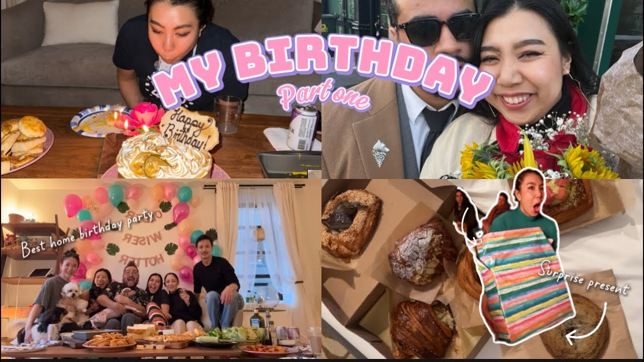 【ニューヨーク生活】幸せ者の私の誕生日VLOG