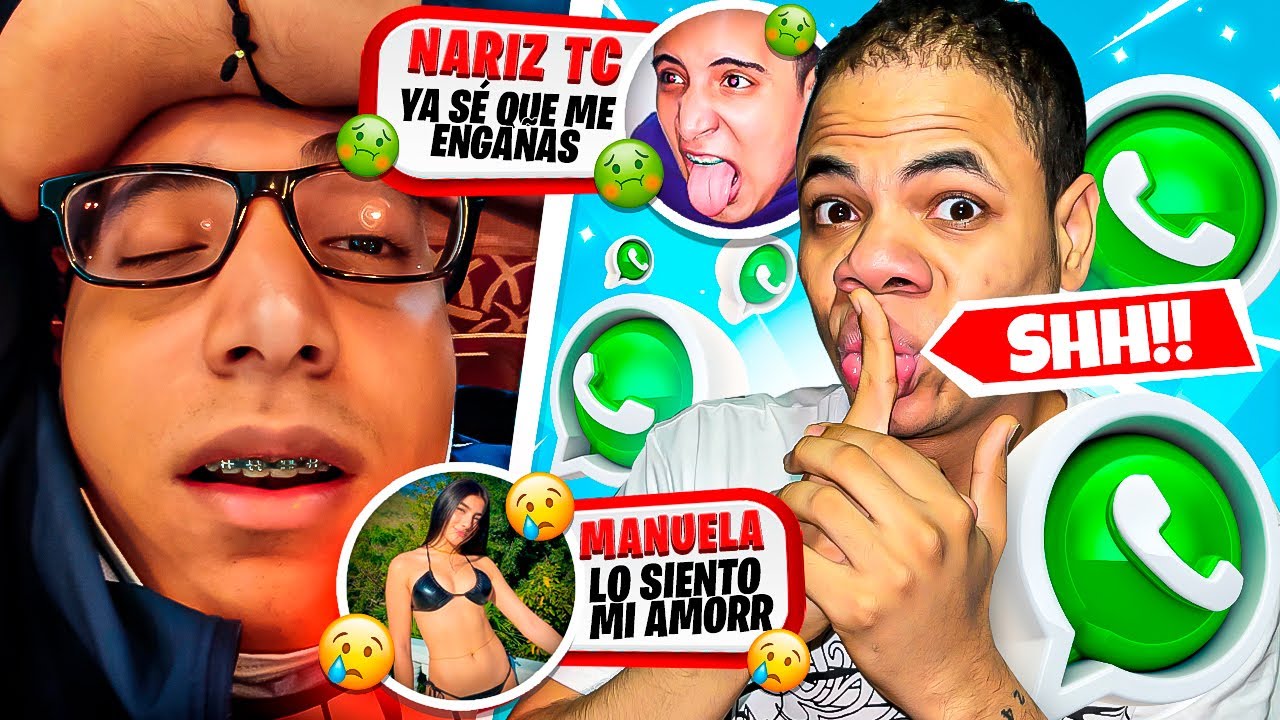 ENTRANDO AL WHATSAPP DE MRSTIVEN🤣🤣 (LE HAGO TERMINAR CON SU NOVIA) 🤭