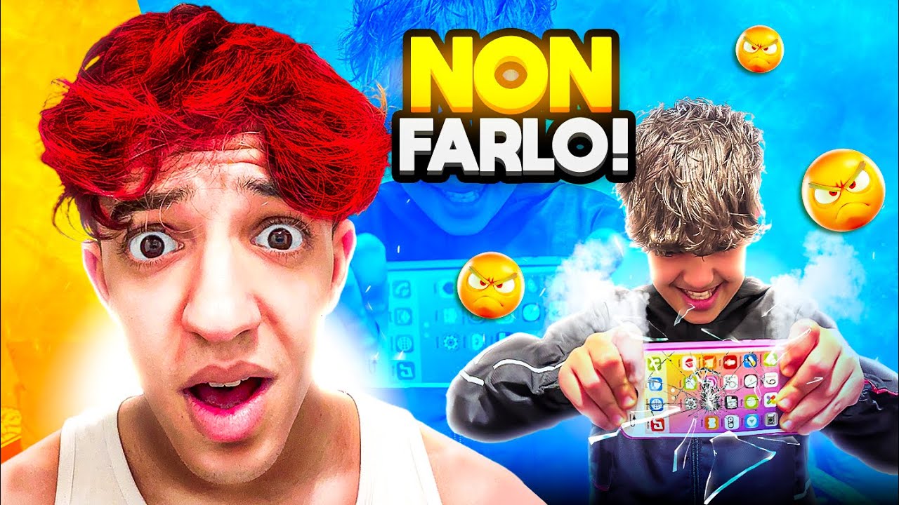 SCHERZO REGALO un IPHONE FINTO al MINI *FINITO MALE*