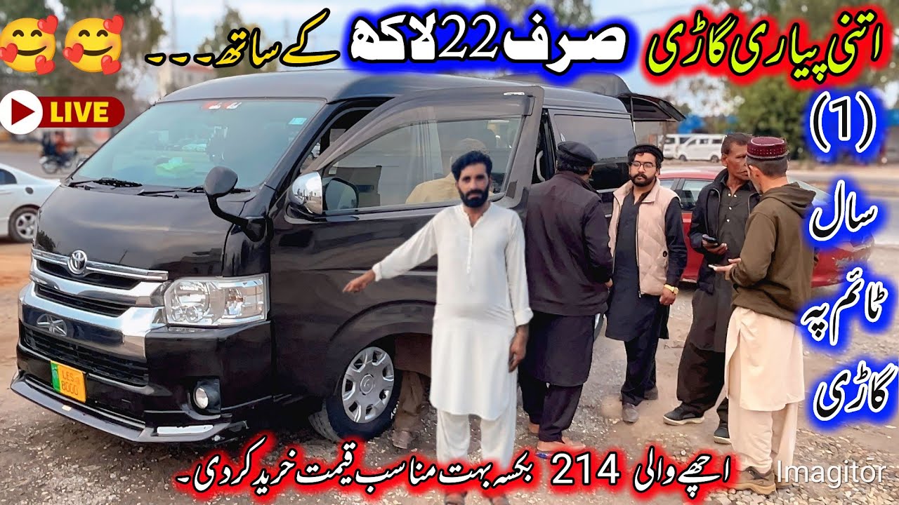 Toyota Hiace Boqsa 214 On Instalment Live Deal | Toyota Hiace TRH 214 On Lease | Sargan Motors