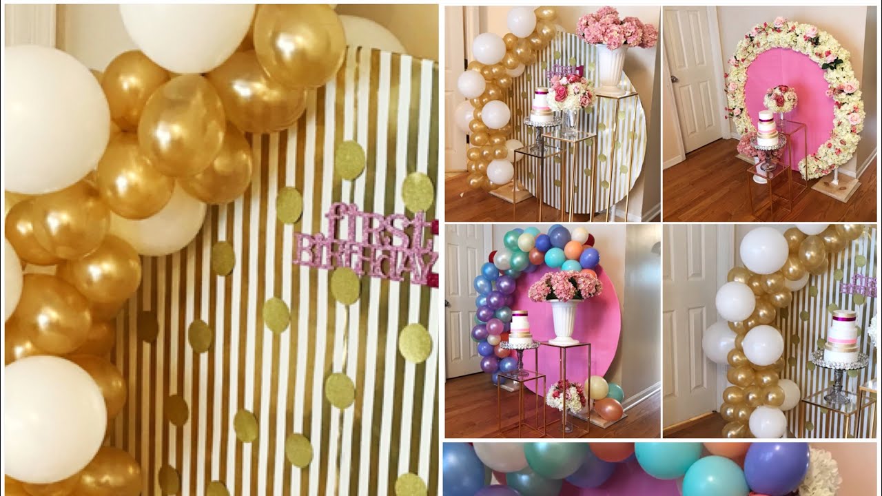 DIY-Foam Board Round Backdrop