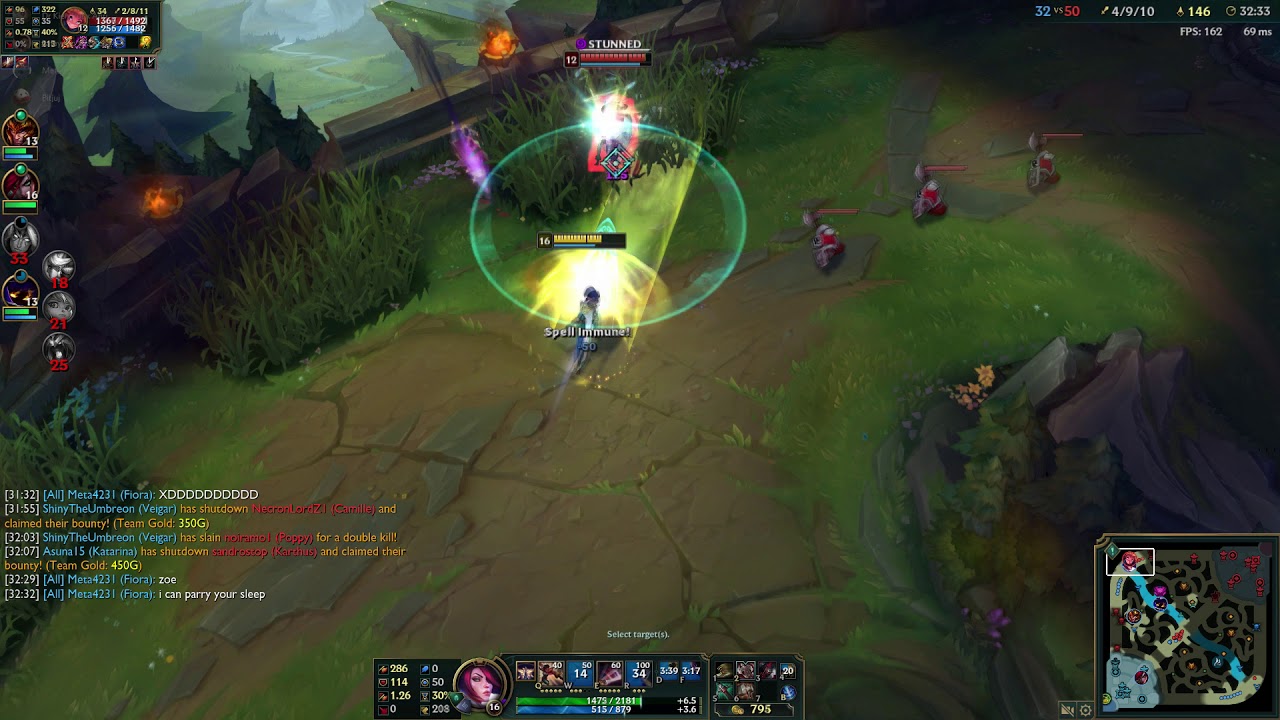 #1 counter against zoe
