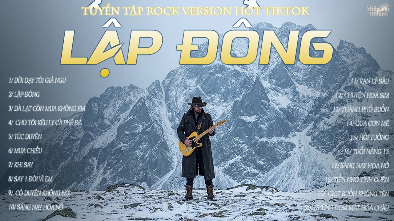 LẬP ĐÔNG - BLUES ROCK | RÔ TI | Trời vội làm gió lập đông lá kia thay màu ... TOP HIT Nghe Là NGHIỆN