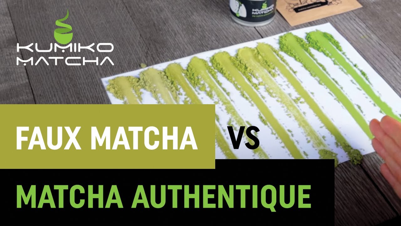 faux matcha vs matcha authentique - quelle est la diff&eacute;rence ?