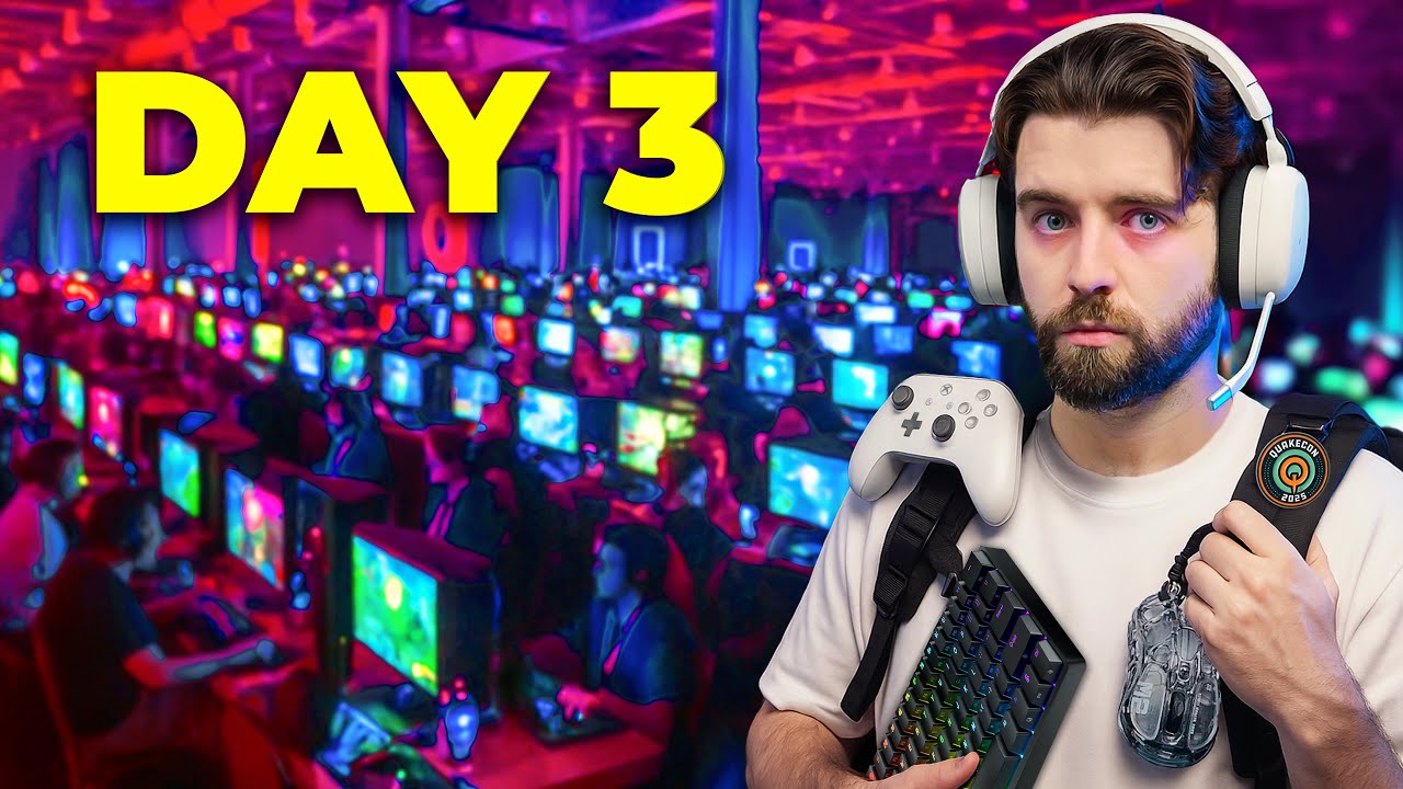 My First Time at QuakeCon - The Biggest LAN Party! w/AMD Gaming
