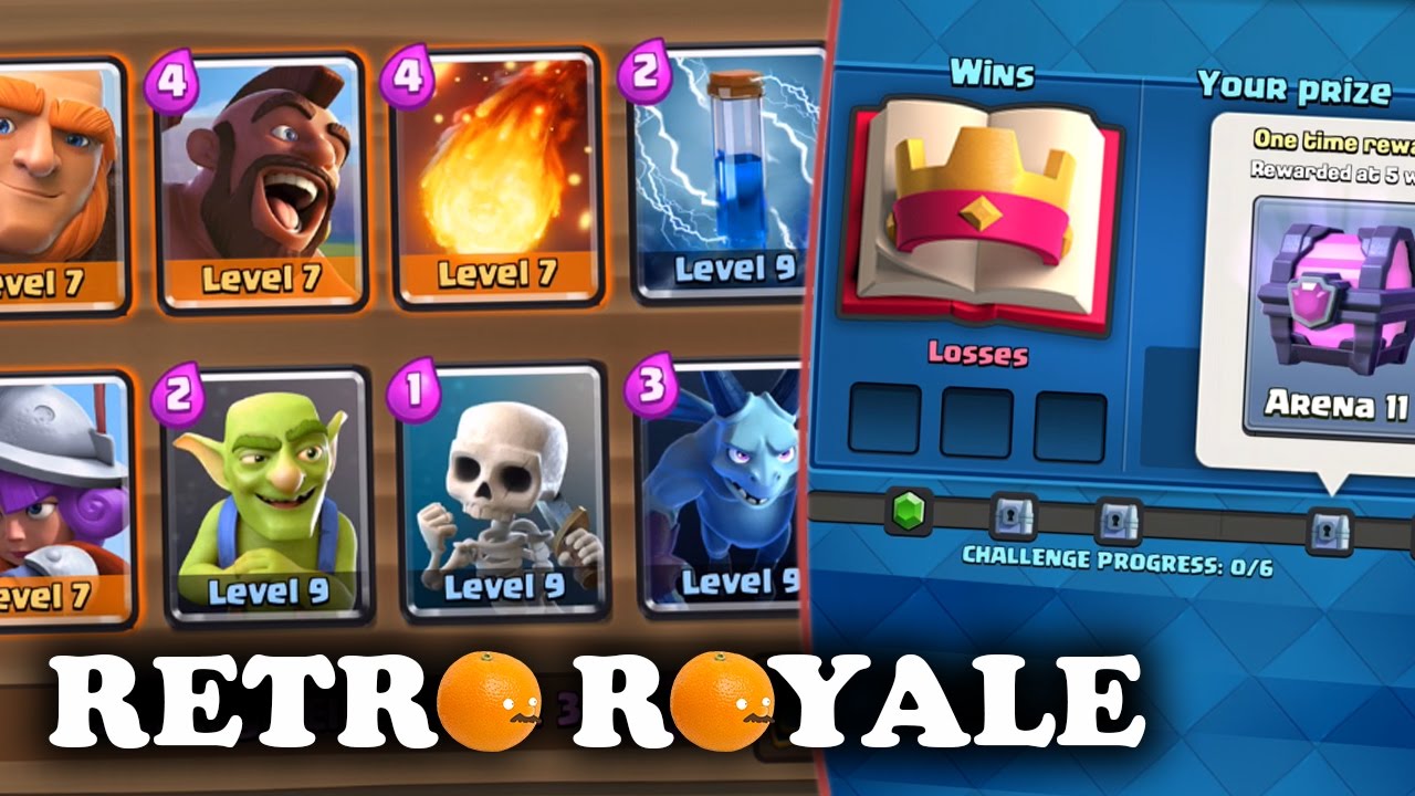 Retro Royale Challenge | Giant Hog Deck | Ft. Wings #1 Global Player