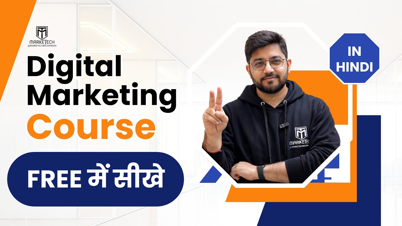 FREE Digital Marketing Full Course in Hindi 2026 | Step-by-Step for Beginners