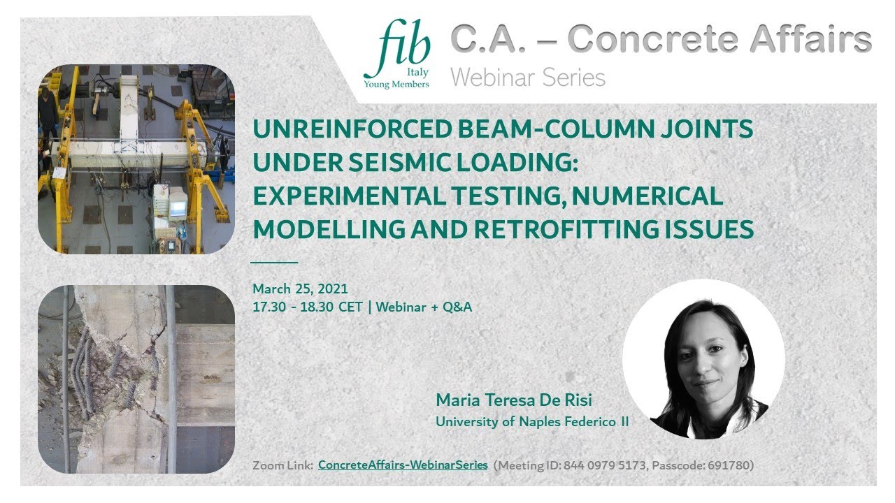 C.A.-Concrete Affairs: Unreinforced beam-column joints under seismic loading