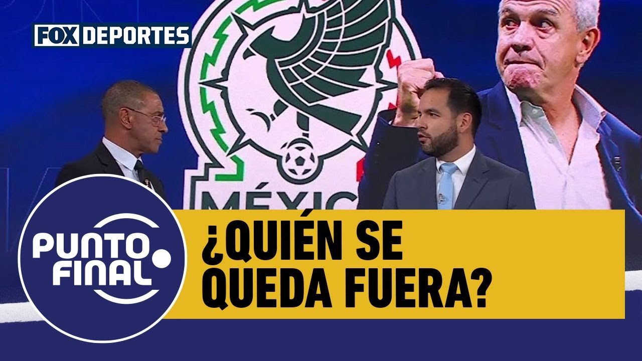 🇲🇽🧐 ¿Qué DELANTERO de la SELECCIÓN MEXICANA no irá al MUNDIAL 2026? | Punto Final
