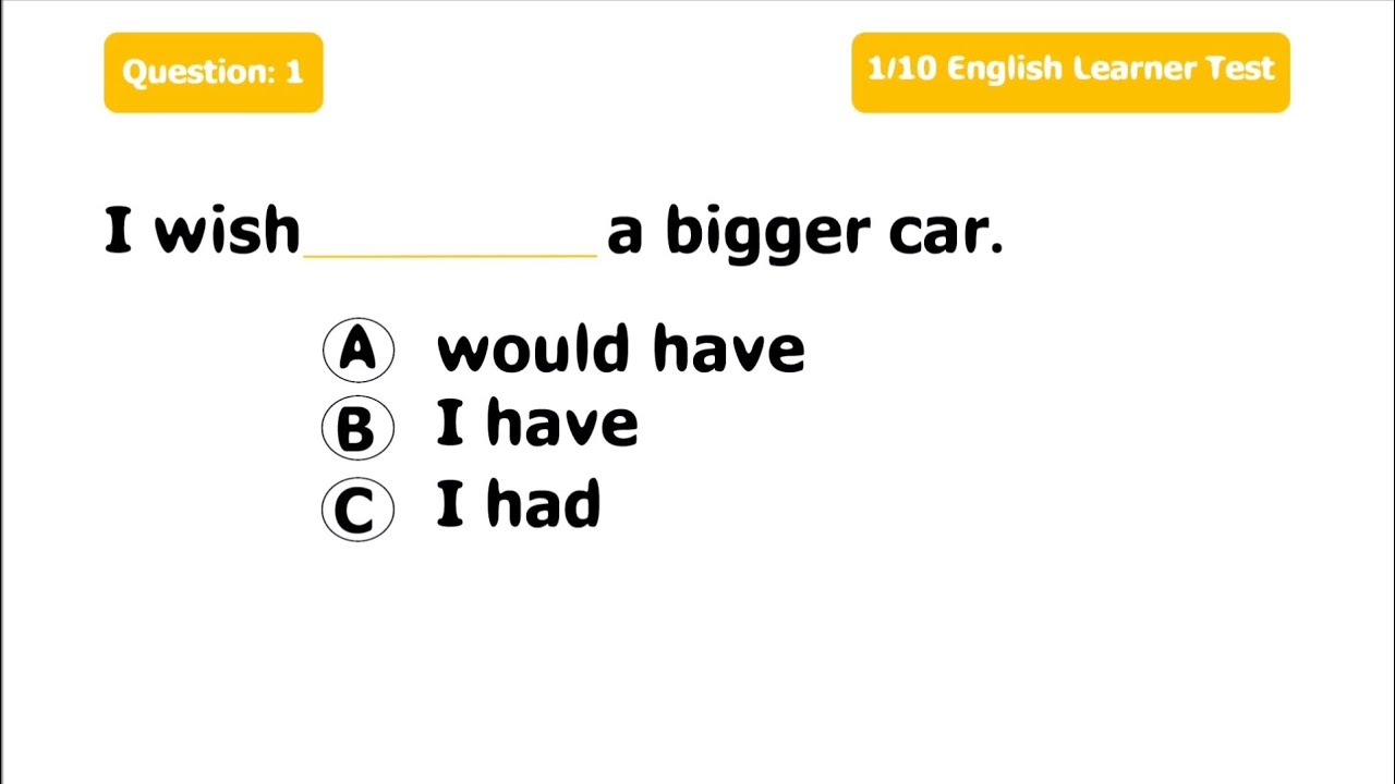 I Wish and If only Quiz | Can you pass this quiz? | @mrlazyworld_kh