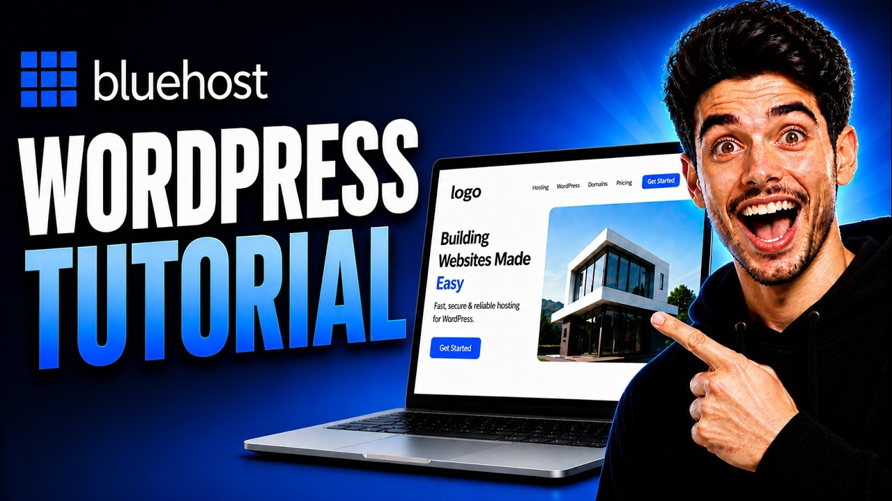 Bluehost WordPress Tutorial 2026 🔥 | Step-by-Step for Beginners