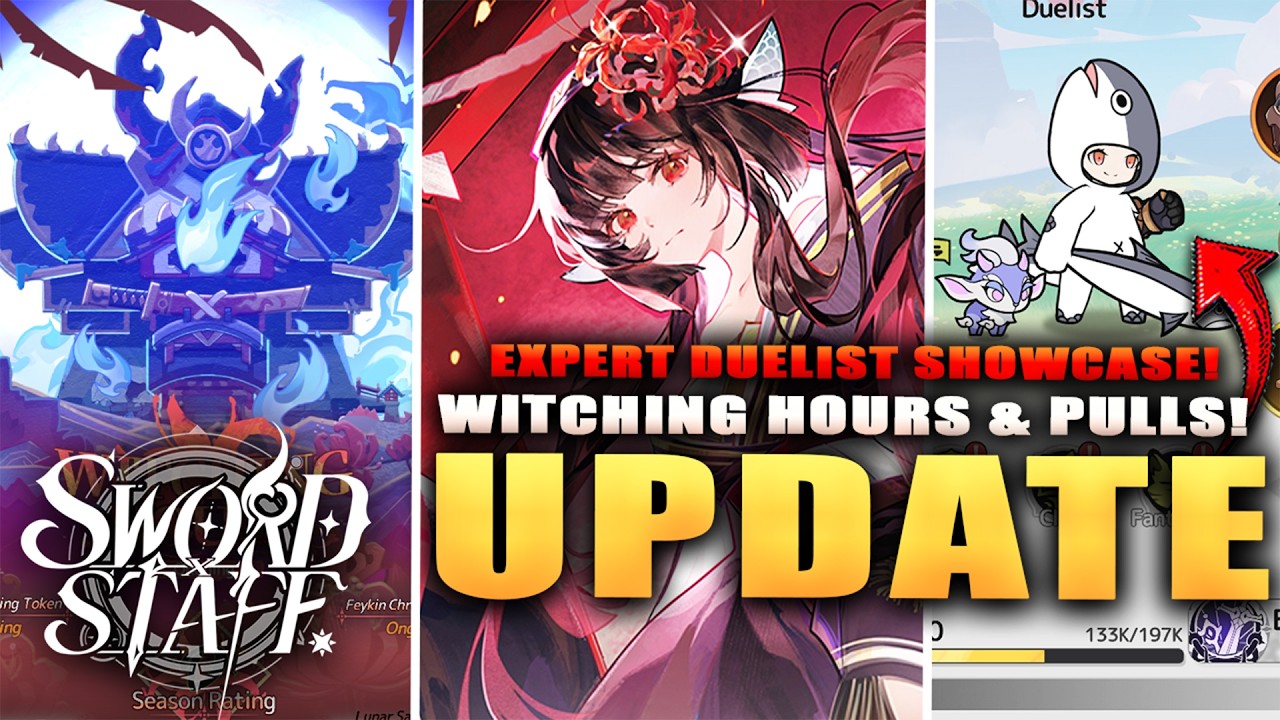 Вышло новое обновление для SWORD X STAFF, а также руководство по бесплатным наградам! Все в призы...