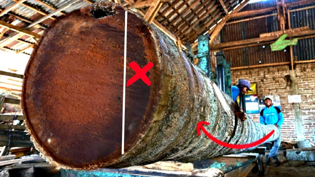 Making Blocks from Bent Coconut Wood: Challenges and Solutions