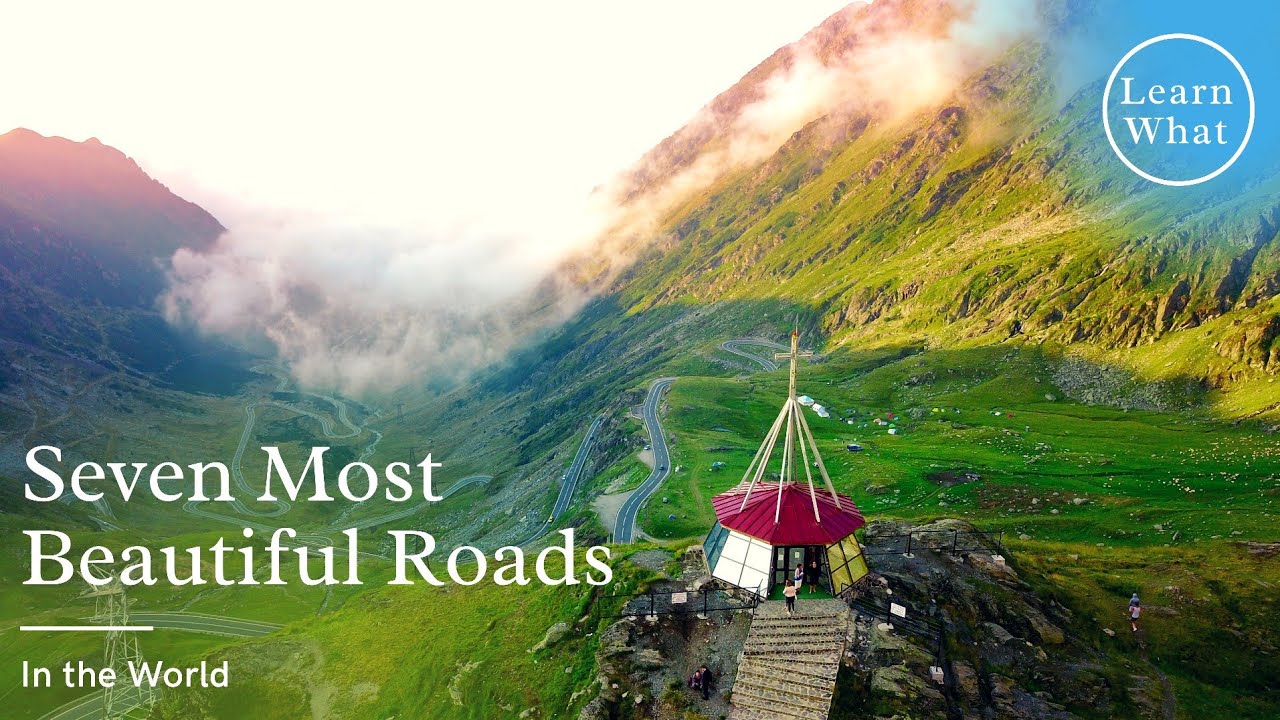7 Most Beautiful and Dangerous Roads in the World | 4K Video Landscapes
