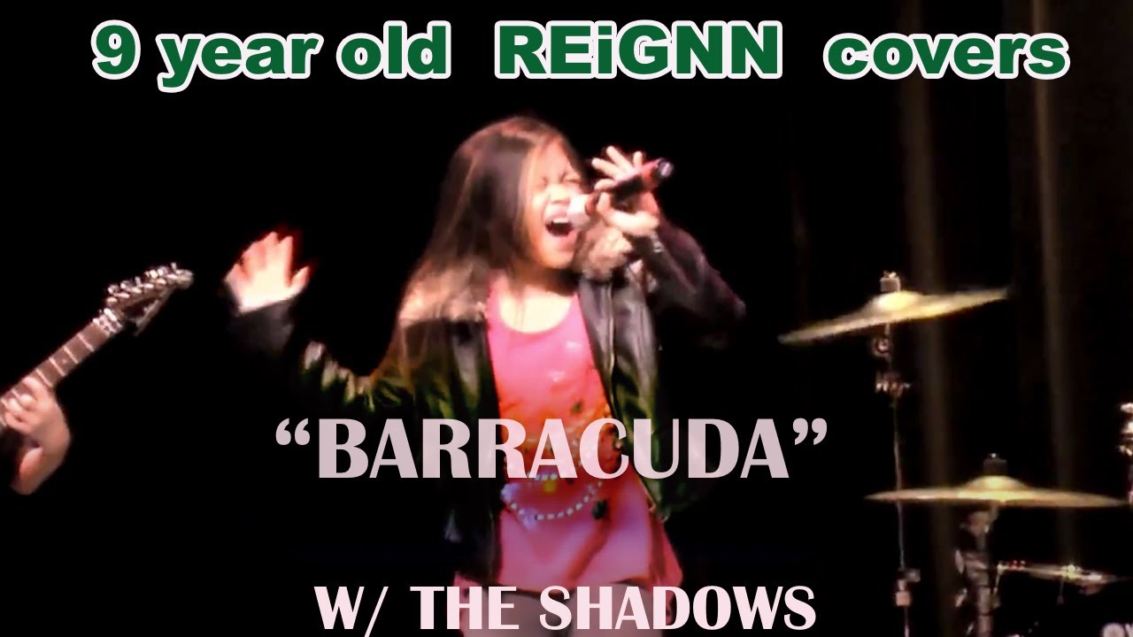 9 year old Reignn Acedera sings Barracuda- Monmouth Regional High School Got Talent