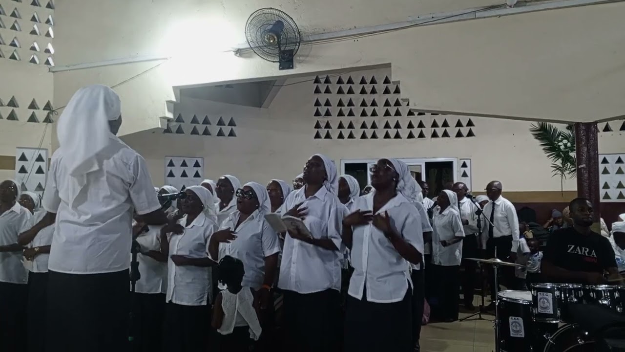 Yesu a kui mu mè chorale mvoumvou de la paroisse de mvoumvou