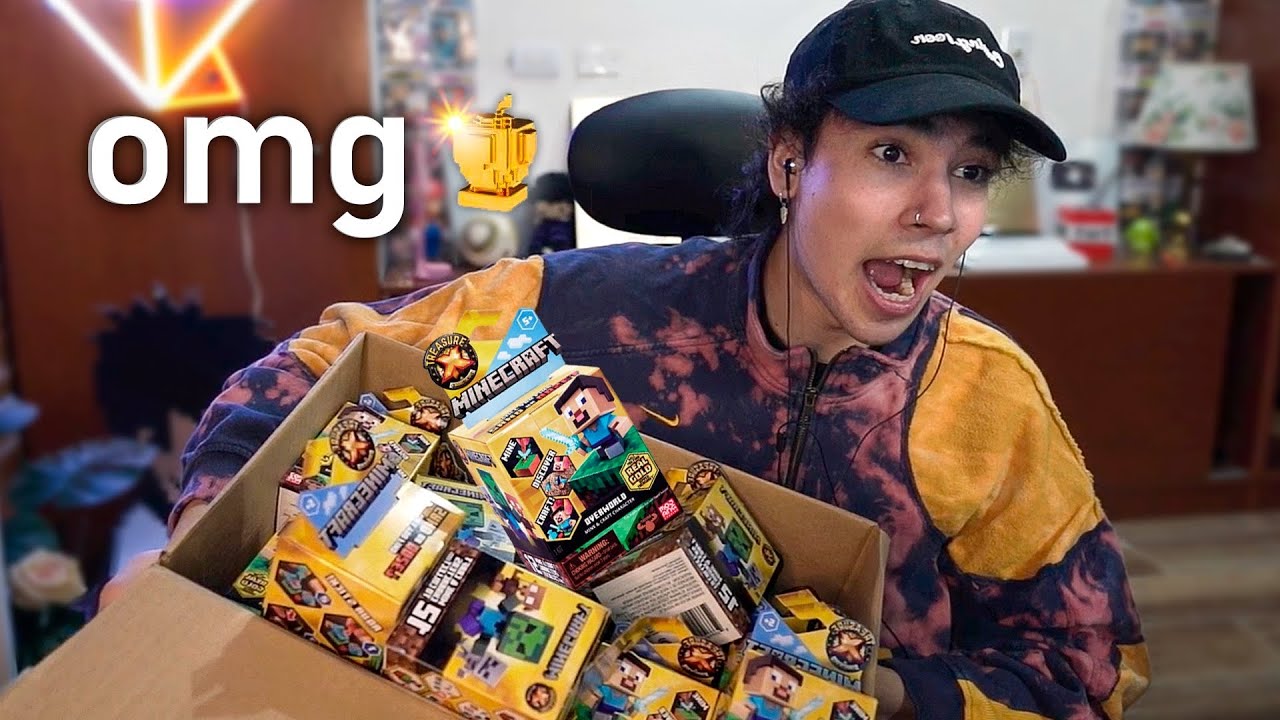 Buscando ORO 100% REAL en CAJAS de MINECRAFT