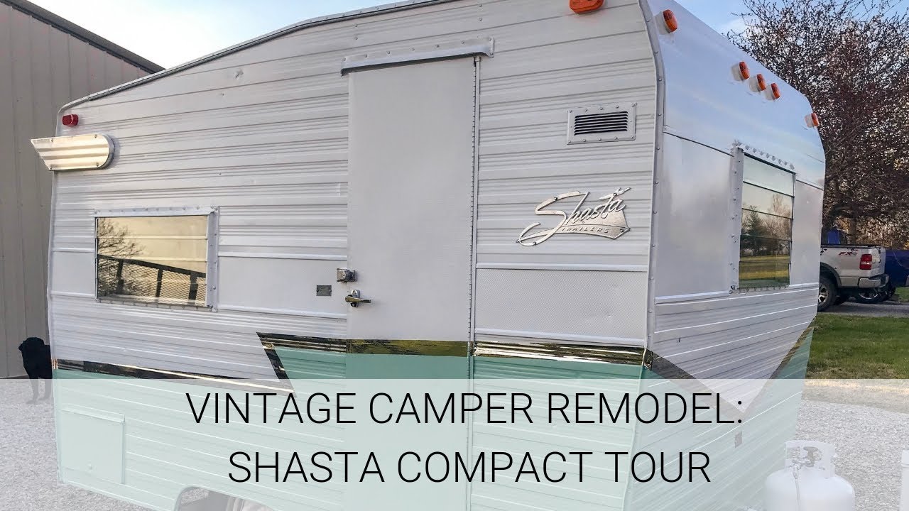 Vintage Camper Remodel: Shasta Compact Tour