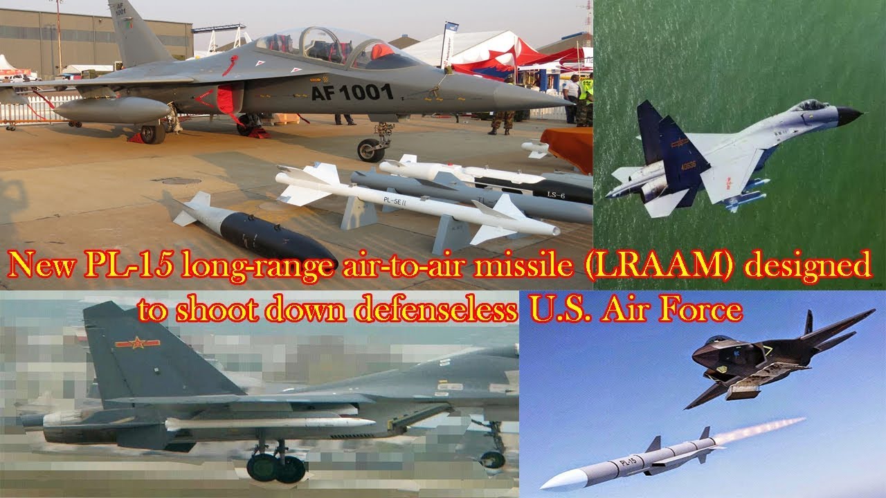 New Chinese PL-15 Missile is Designed to Destroy US Air Force Aerial Tankers