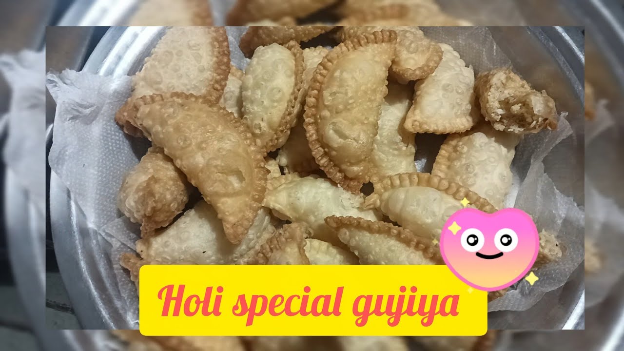 होली की स्वादिष्ट गुजिया की रेसिपी #recipe 🙏🏻😋😋