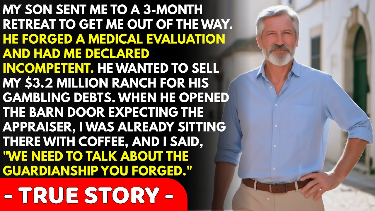 My Son Sent Me To A Wellness Retreat To Steal My Ranch, But When He Came To Meet The Appraiser, ...