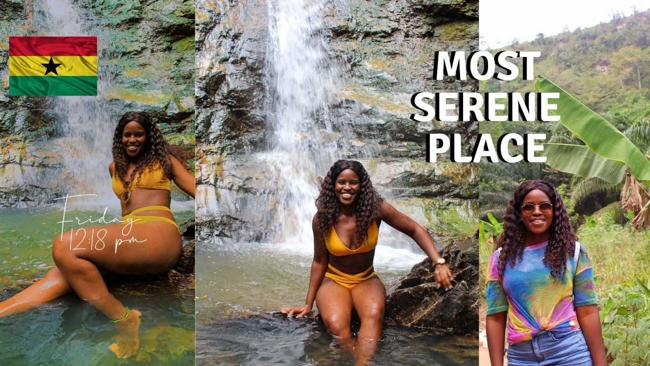UNBELIEVABLE WATERFALL HIKE JUST OUTSIDE ACCRA GHANA | TRAVEL IN GHANA WITH ME | VISIT AFRICA