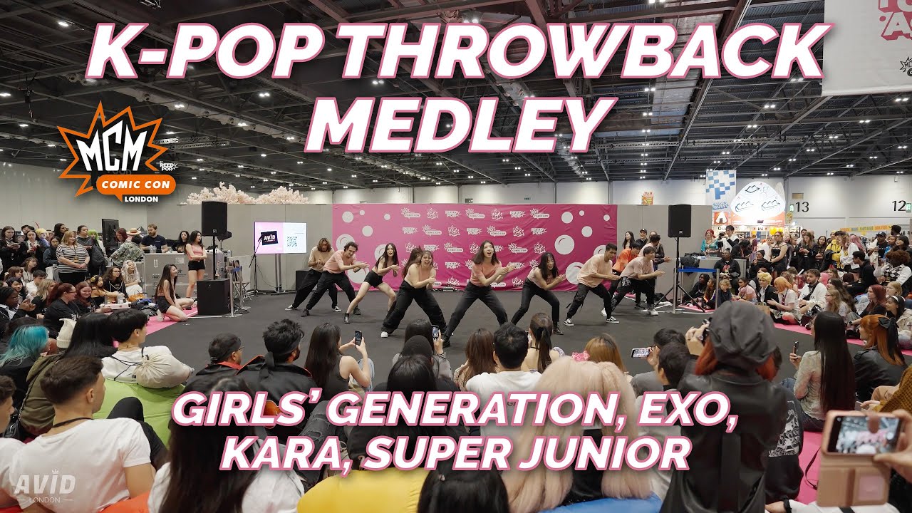 Throwback K-POP Medley | London Comic Con Performance by AVID LONDON (221029)
