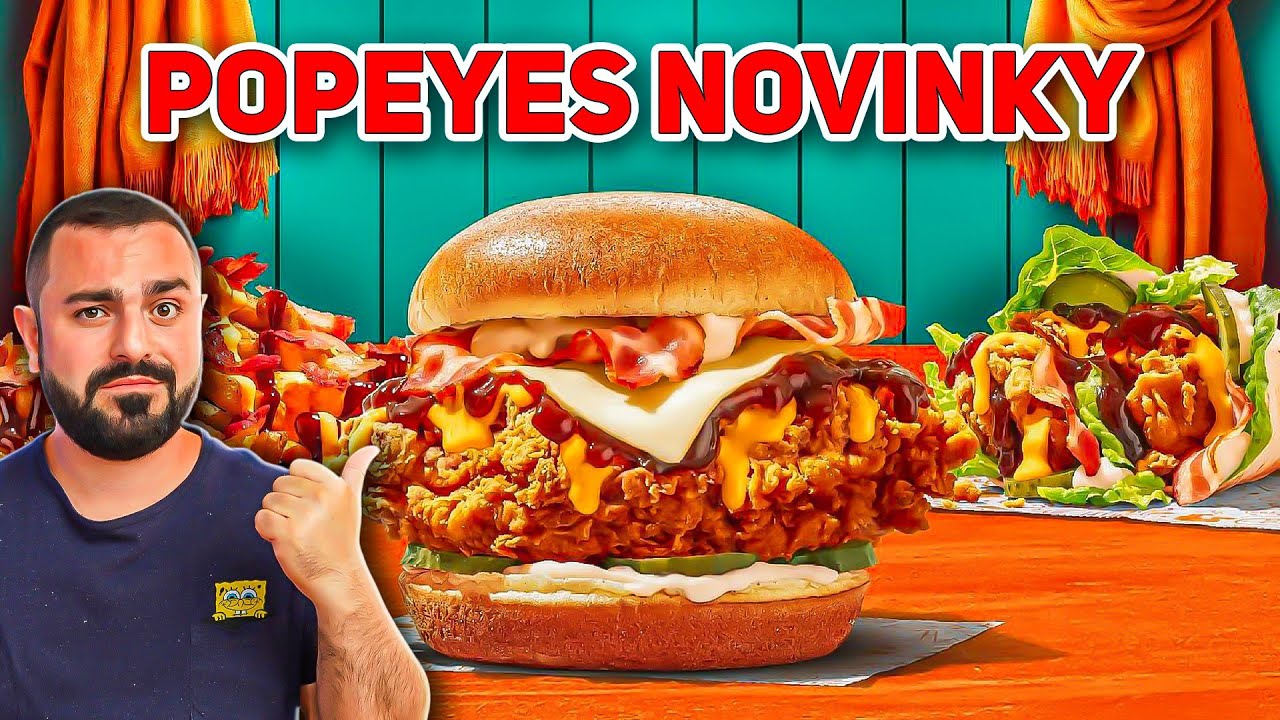POPEYES - Vtipné NOVINKY a jak to tam vypadá po roce?!