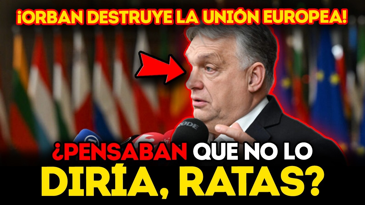 &iexcl;NOTICIAS URGENTES ORB&Aacute;N DESCUBRI&Oacute; EL PLAN SUCIO DEL OCCIDENTE EUROPA EST&Aacute; EN SHOCK!
