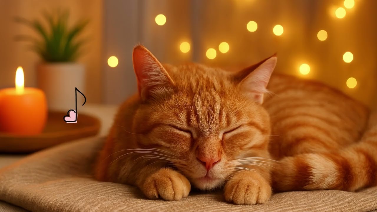 Música Relaxante para Gatos. Sono Profundo & Redução de Ansiedade. Ambiente Calmo e Seguro Felino.
