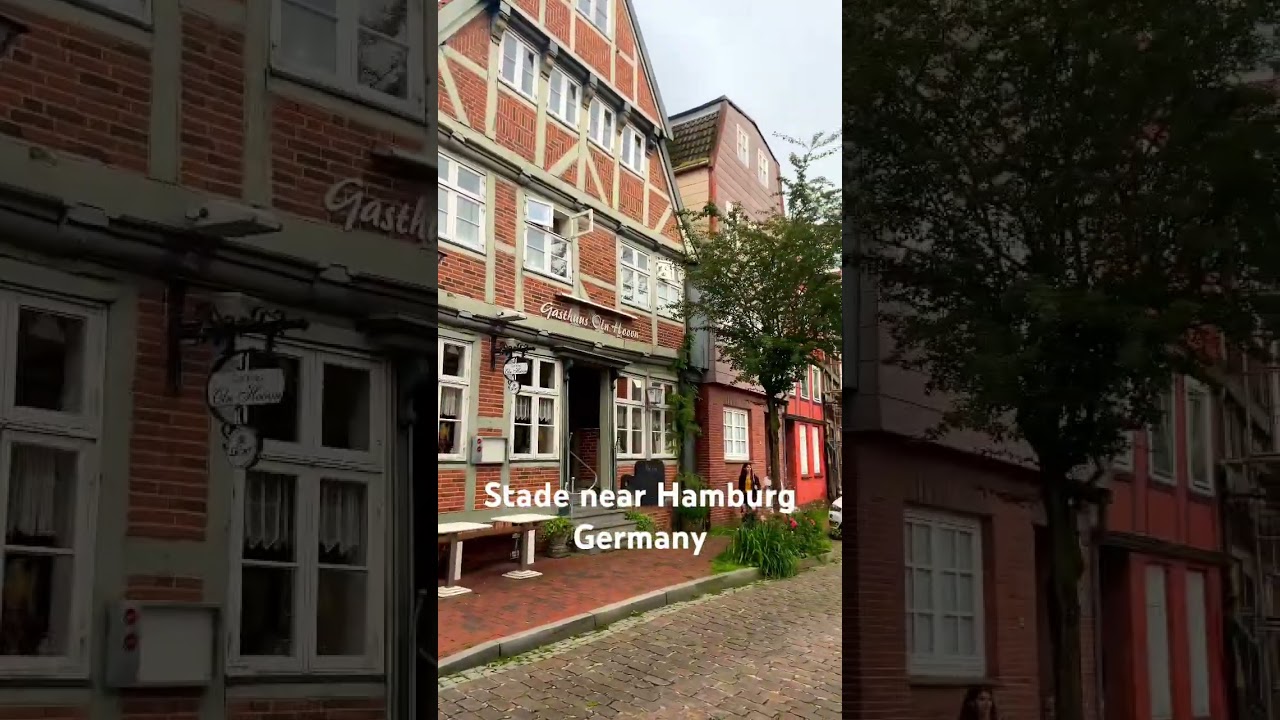 Must visit when in Hamburg - Stade. Beautiful Hansestadt 1 Hour by subway from HH, Germany. #germany
