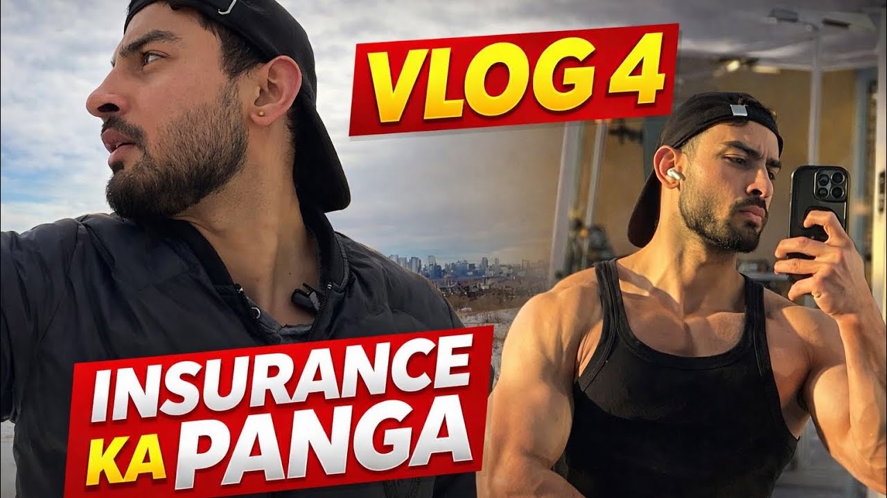 Vlog-04 canada ma insurance ka panga😞