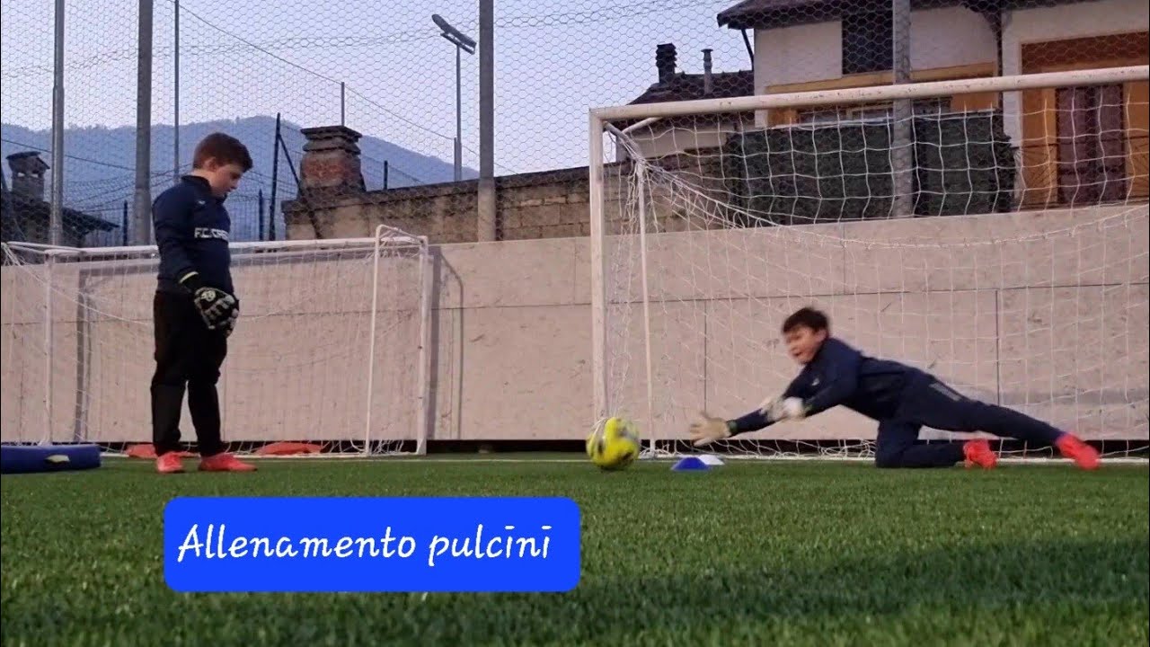 Allenamento portieri calcio cat. pulcini F.C. Casazza